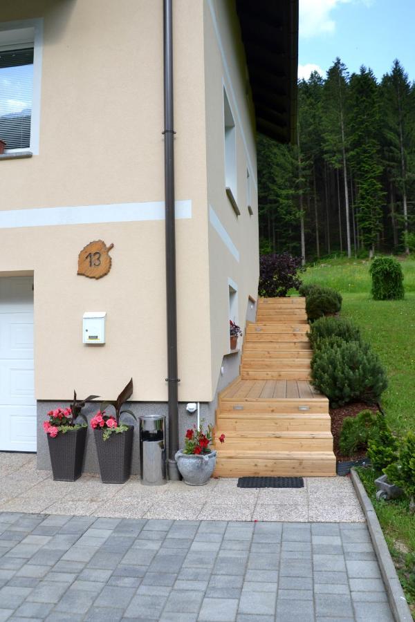 Apartma Ob Potoku Luče Esterno foto